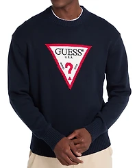 Guess Jeans Men's Big Triangle Logo Sweater