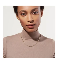 Ana Luisa Figaro Chain Necklace - Leo Regular Short
