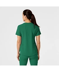 Wink Women's Renew Zip Accent Scrub Top