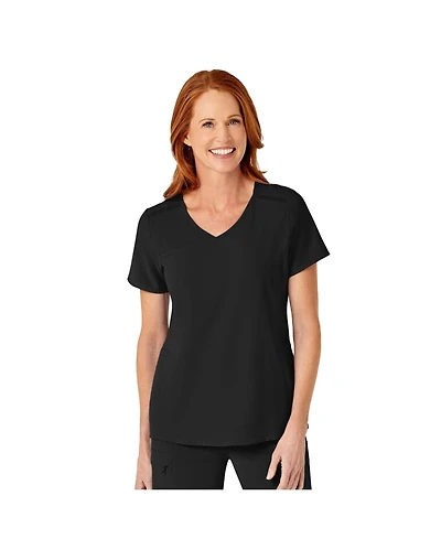 Wink Renew Women's Mock Wrap Scrub Top