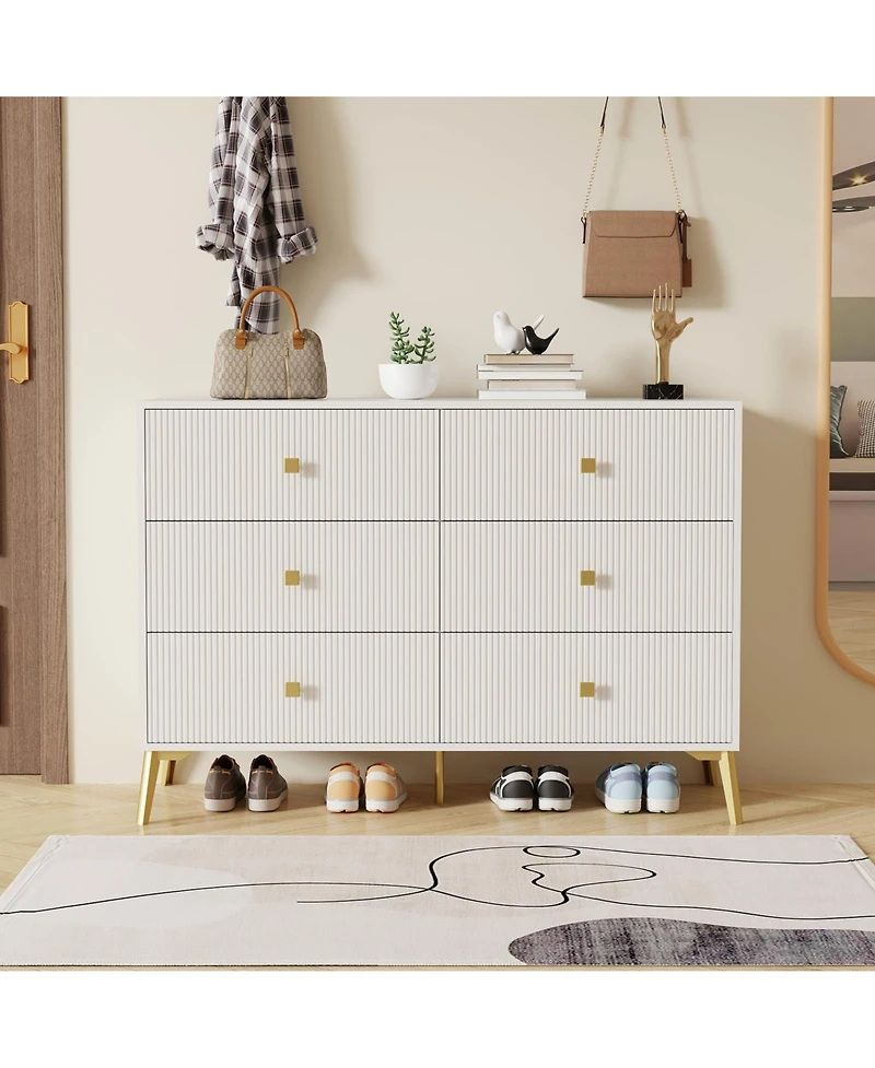 gaomon Fluted Dresser