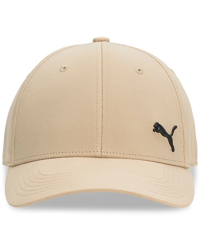 Puma Men's Alloy Solid Color Cat Logo Stretch Fit Cap