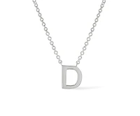 Ana Luisa Silver Initial Necklace - Letter