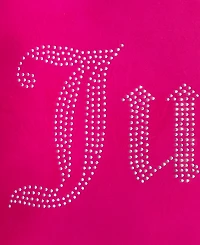 Juicy Couture Rhinestone Logo Decorative Pillow, 20" x