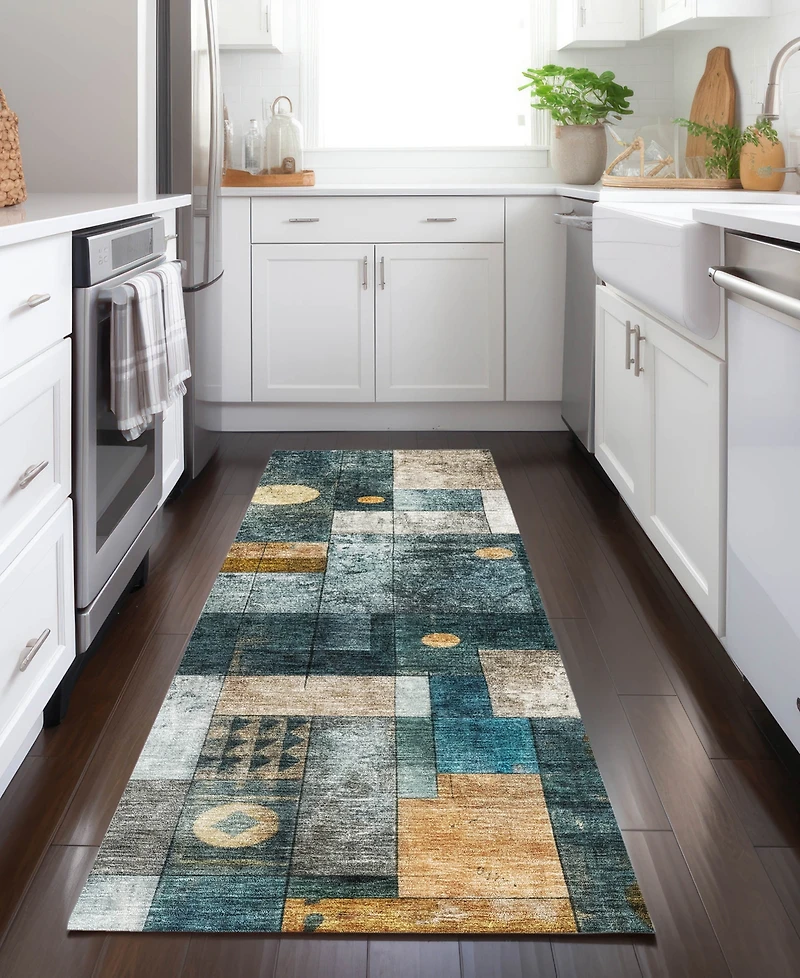 Addison Chantille Machine Washable ACN1123 2'3"x7'6" Runner Area Rug