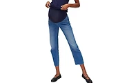 Motherhood Maternity Secret Fit Over the Bump Straight Leg Denim Jeans