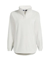 Lands' End Women's Luxe Fleece Quarter Zip
