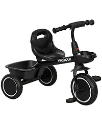 Qaba Tricycle for Kids Age 2-5, Toddler Bike for Children