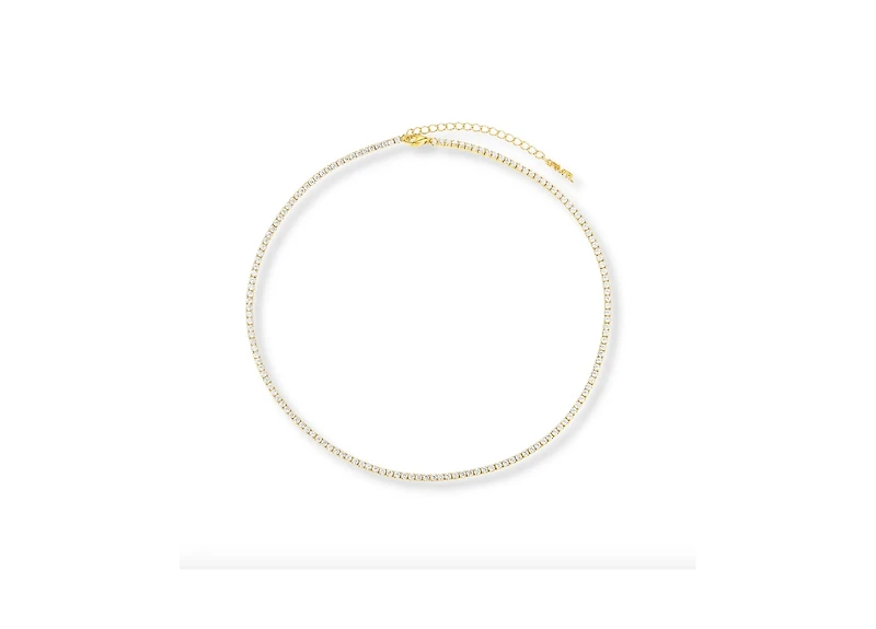 Rachelment 2MM Tennis Necklace