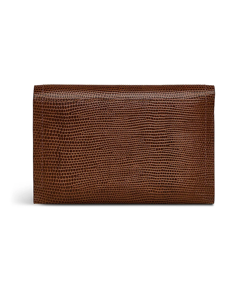 Radley London Oak Street Faux Lizard Flap Over Wallet