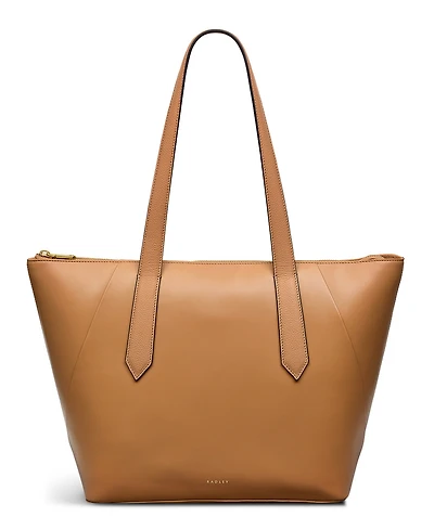 Radley London Bruton Street Small Zip-Top Leather Tote