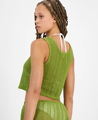 Miken Juniors' Crochet Cover-Up Tank, Exclusively at Macy's
