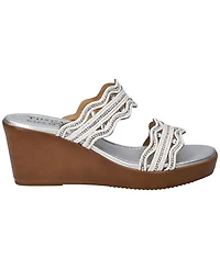 Easy Street Women's Selva Wedge Heel Sandals