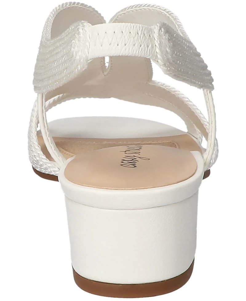 Easy Street Women's Festival Block Heel Sandals