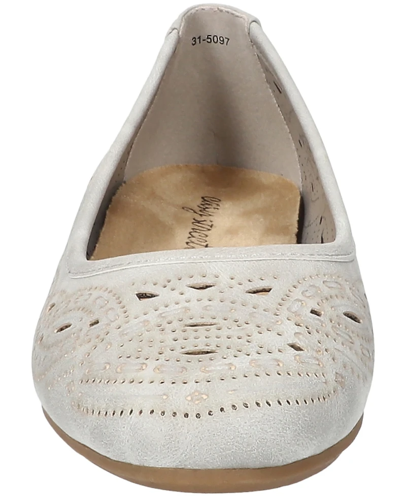 Easy Street Women's Jackie Slip-On Ballet Flats