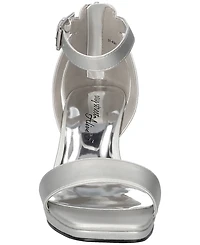 Easy Street Women's Ro Square Toe Heeled Sandals