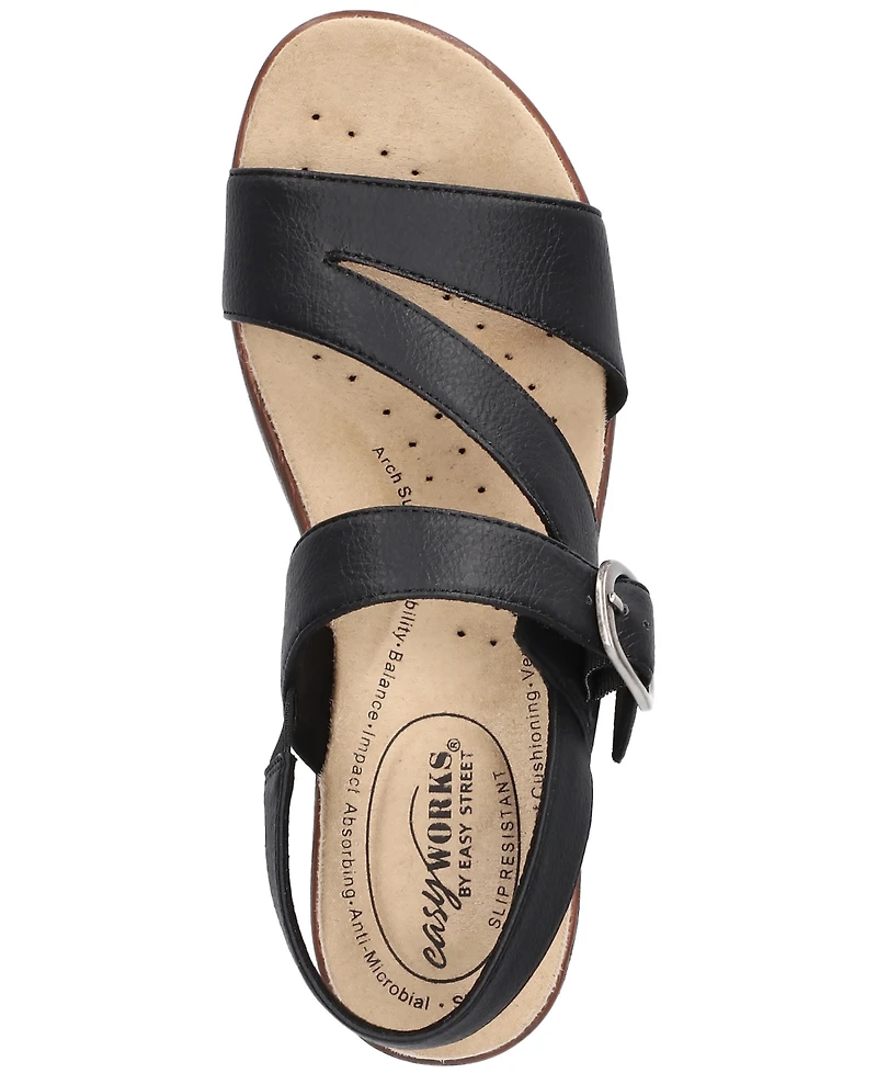 Easy Street Women's Marnina Slip-Resistant Sandals