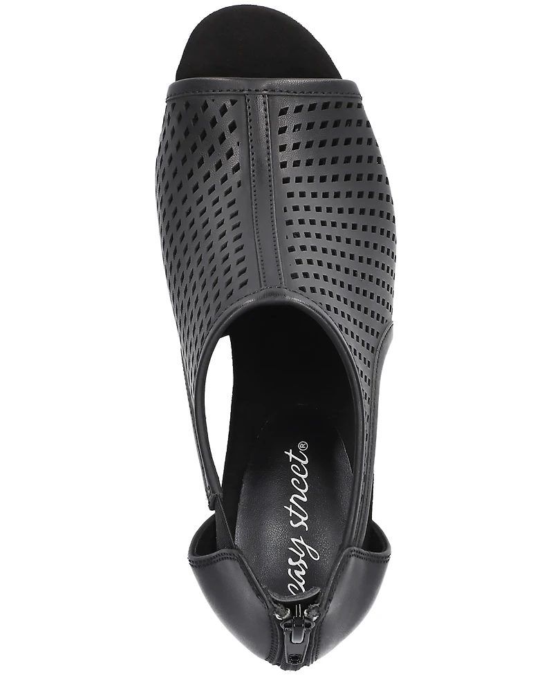 Easy Street Women's Amiri Block Heel Sandals
