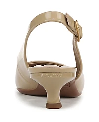 Franco Sarto Women's Marlow Pointed Toe Slingback Kitten Heel Pumps