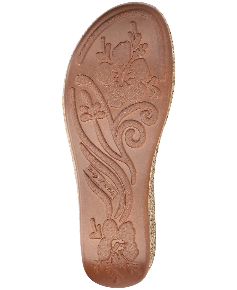 Easy Street Women's Lua Wedge Heel Sandals