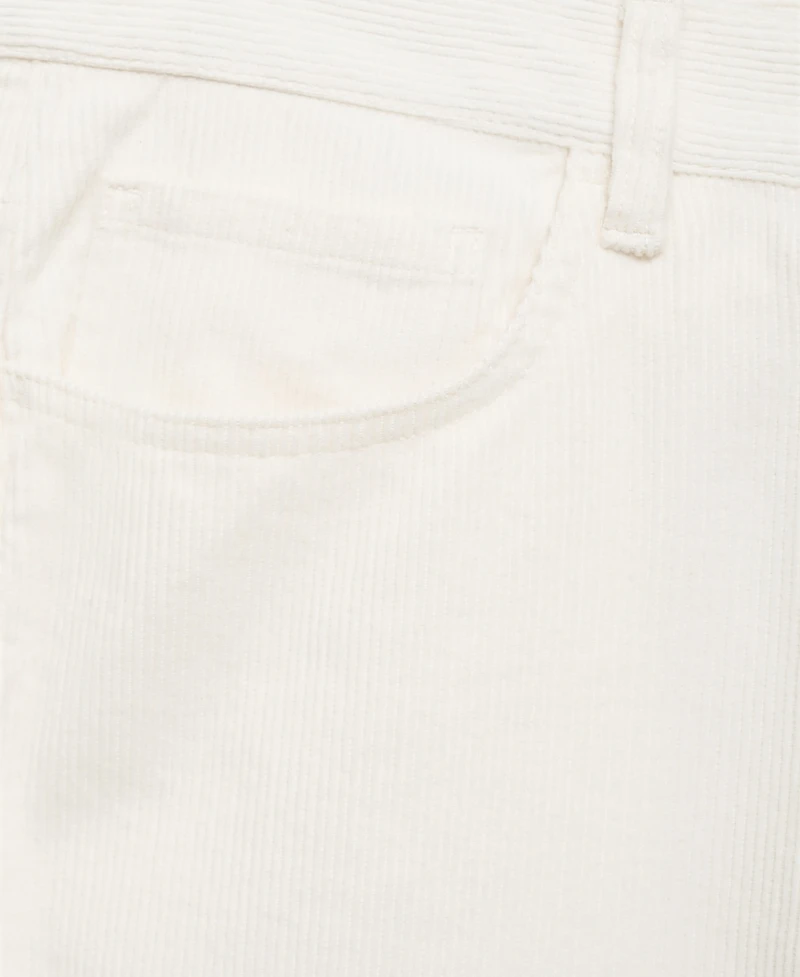 Mango Men's Regular-Fit Corduroy Pants