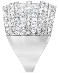 Diamond Cluster Multi Row Ring (3 ct. t.w.) in 14k White Gold