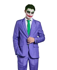 Suitmeister Men's Official Joker Costume Suit - Dc Comics Purple