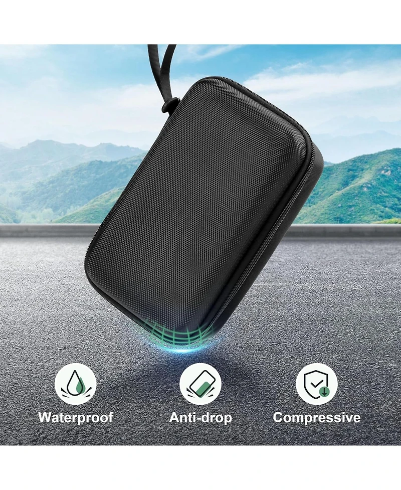 Nelko Genuine Case Compatible with PM220 Label Maker, Carrying Storage Bag for Handheld Label Printer and Label Maker Accessories, Case Only