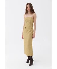 Nocturne Women's Strapless Maxi Dress