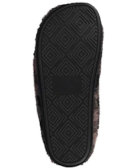 Vance Co. Men's Roland Fleece Shearling Slide Slipper