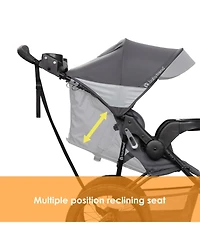 Baby Trend Expedition Zero Flat Jogger Travel System with Led Lights
