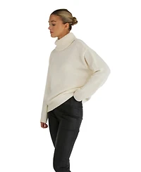 Belle & Bloom Women's Right Here Waiting Open Back Knit