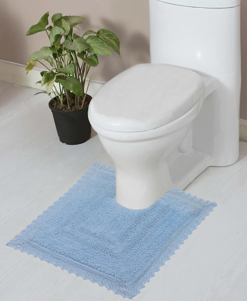Home Weavers Opulent Reversible Bath Rug, 20" x 20"