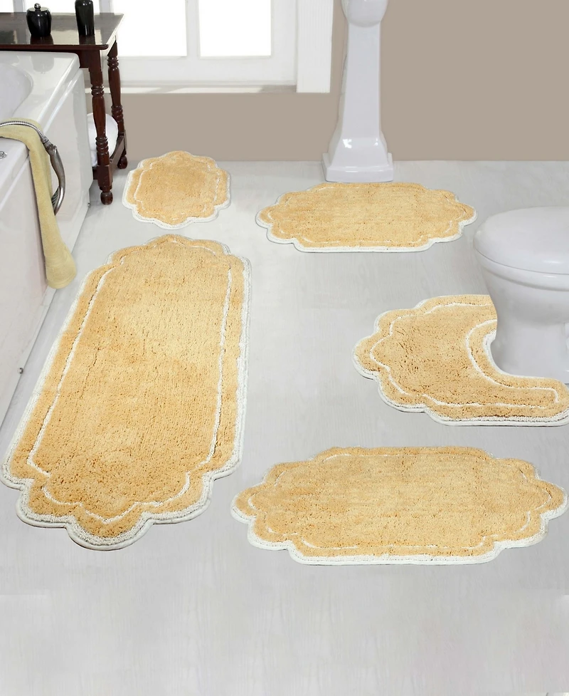 Home Weavers Allure Bathroom -Pc. Bath Rug Set