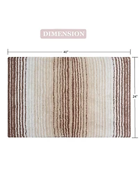 Home Weavers Gradiation Bath Rug, 24" x 40"