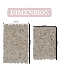 Home Weavers Modesto -Pc. Bath Rug Set