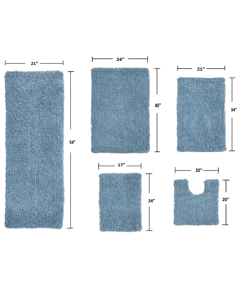 Home Weavers Fantasia -Pc. Bath Rug Set