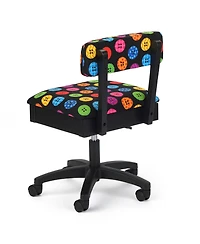 Hydraulic Sewing Chairs: Bright Buttons