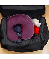 Memory Foam Travel Pillow with Sleep Mask