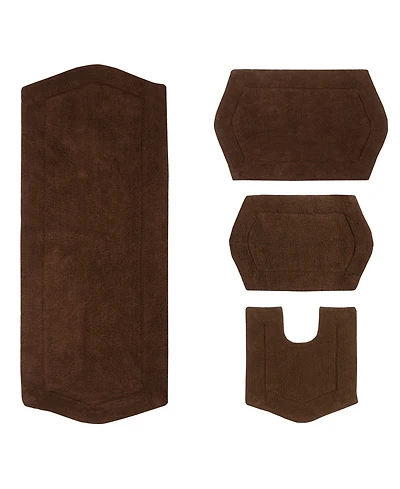 Home Weavers Waterford 4-Pc. Bath Rug Set