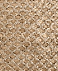 Boho Living Jada Jute Decorative Pillows 2 Piece Set, 20" x