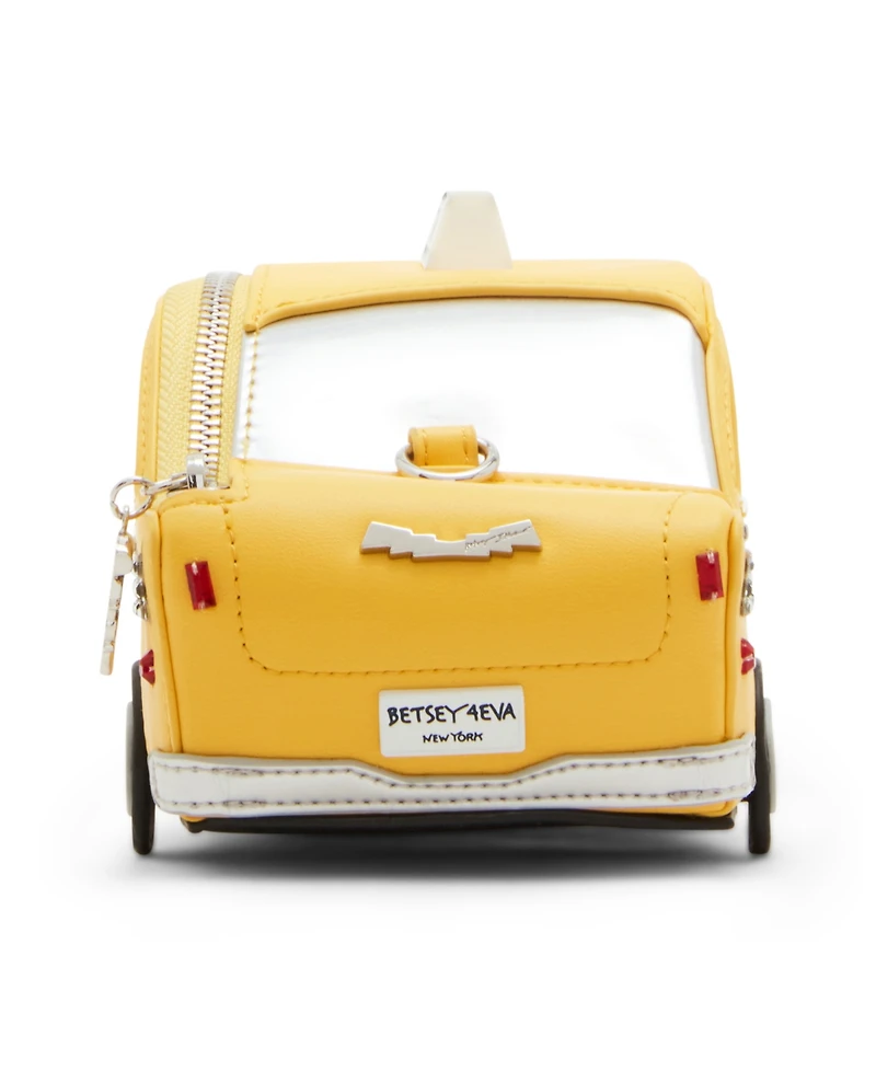 Betsey Johnson Fare Play Taxi Crossbody Bag