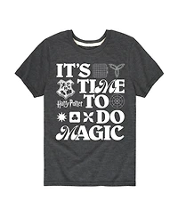 Harry Potter Big Boys Dog Magic Graphic Tee