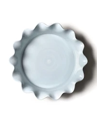 Coton Colors Iris Drop 9" Ruffle Pie Dish