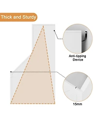 Gaomon Kids Bookshelf Bookcase Toddlers Playhouse Cabinet Shelf