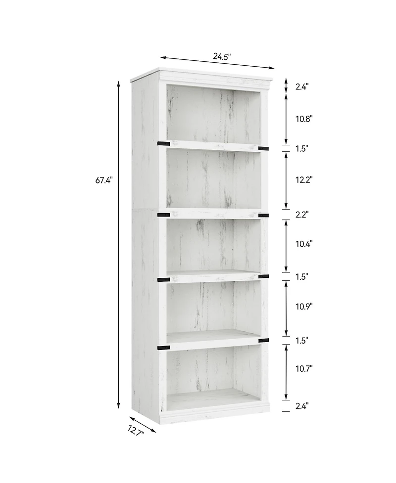 Gaomon 5 Tier Bookcase