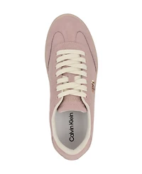 Calvin Klein Women's Nicala Logo Lace-Up Sneakers