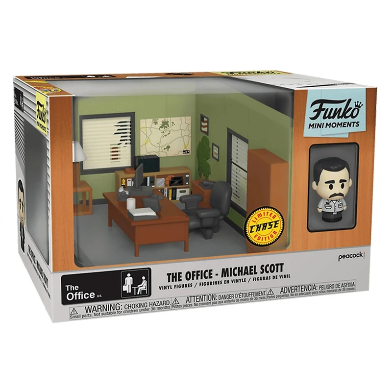 The Office Funko Mini Moments Figure Diorama | Michael Scott Chase