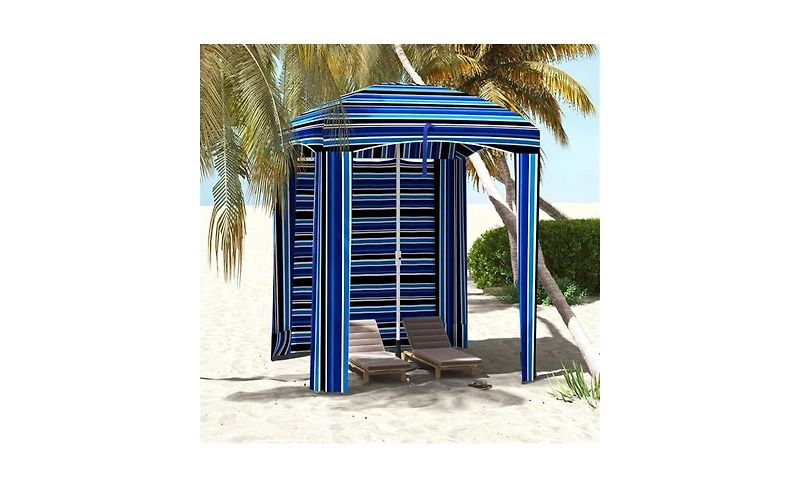 Slickblue Outdoor Umbrella - Stylish Patio Shade for Garden, Deck, and Beach Relaxation