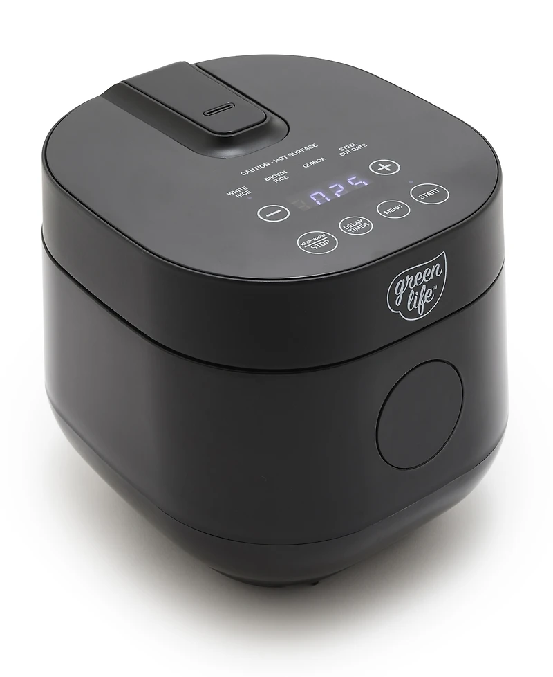 GreenLife Ceramic Nonstick Healthy Go Grains Rice Cooker